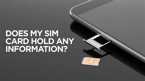 Does sim cards hold pictures - Do SIM cards hold data? What is stored on a SIM card? SIMs have an ID number or IMSI which stands for International Mobile Subscriber Identity. They can also store contact information, telephone numbers, SMS messages, billing information and data usage. Plus, your SIM will have a personal identification number (PIN) to protect against …